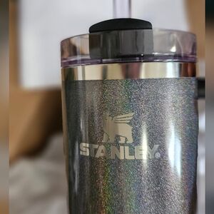 Midnight Glitz 30 oz Stainless Steel cup tumbler with handle Stanley